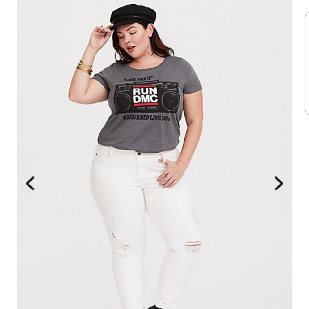 ****SOLD****Torrid RUN dmc crew - Picture 2 of 2